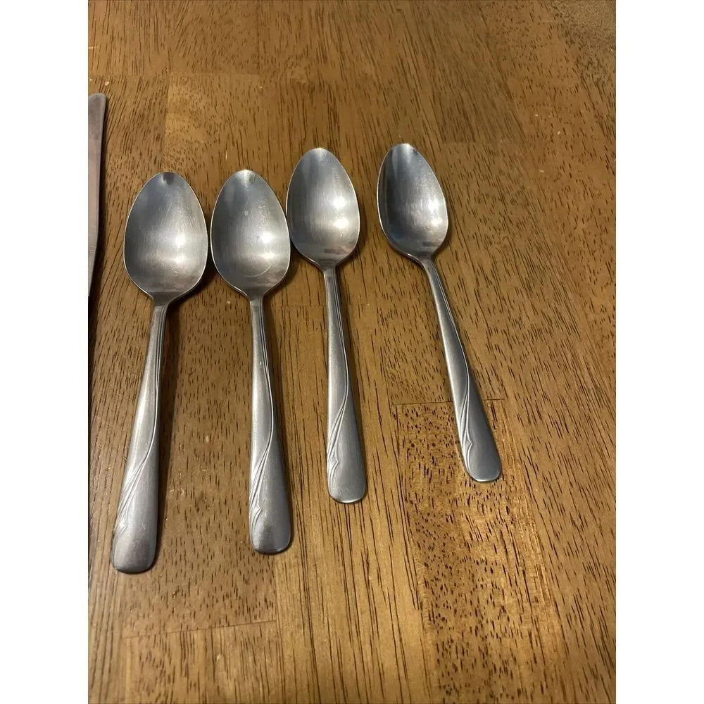 MCM Oneida OCEANIC Stainless Flatware Lot of 11 - Silverware Forks,spoons&knives